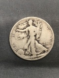 1920-S United States Walking Liberty Silver Half Dollar - 90% Silver Coin from Estate