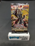 Factory Sealed Yugioh BLAZING VORTEX English 1st Edition 9 Card Booster Pack