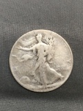1937-S United States Walking Liberty Silver Half Dollar - 90% Silver Coin from Estate