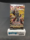Factory Sealed Yugioh BLAZING VORTEX English 1st Edition 9 Card Booster Pack