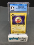 CGC Graded 2000 Pokemon Team Rocket #34 DARK ELECTRODE Trading Card - NM-MT+ 8.5