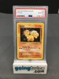 PSA Graded 1999 Pokemon Base Set Unlimited #68 VULPIX Trading Card - GEM MINT 10
