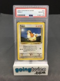 PSA Graded 1999 Pokemon Base Set Unlimited #57 PIDGEY Trading Card - GEM MINT 10