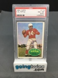 PSA Graded 1960 Topps #113 Y.A. TITTLE 49ers Vintage Football Card - NM-MT 8 (OC)