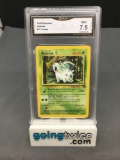 GMA Graded 1999 Pokemon Jungle #57 NIDORAN Trading Card - NM+ 7.5