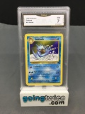 GMA Graded 1999 Pokemon Fossil #35 GOLDUCK Trading Card - NM 7