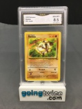 GMA Graded 1999 Pokemon Jungle #55 MANKEY Trading Card - NM-MT+ 8.5