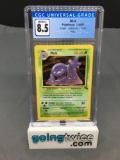 CGC Graded 1999 Pokemon Fossil #13 MUK Holofoil Rare Trading Card - NM-MT+ 8.5