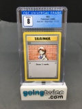 CGC Graded 1999 Pokemon Base Set Shadowless #91 BILL Trading Card - NM-MT 8