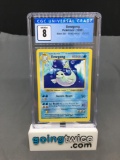 CGC Graded 1999 Pokemon Base Set Shadowless #25 DEWGONG Trading Card - NM-MT 8
