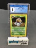 CGC Graded 2000 Pokemon Team Rocket #2 DARK ARBOK Holofoil Rare Trading Card - NM-MT 8