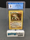 CGC Graded 1999 Pokemon Fossil #9 KABUTOPS Holofoil Rare Trading Card - NM-MT 8