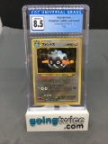 CGC Graded 2000 Pokemon Japanese Crossing the Ruins FORRETRESS Holofoil Rare Trading Card - NM-MT+