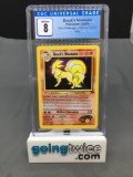 CGC Graded 2000 Pokemon Gym Challenge #3 BROCK'S NINETALES Holofoil Rare Trading Card - NM-MT 8