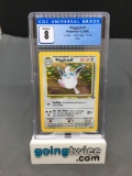 CGC Graded 1999 Pokemon Jungle #16 WIGGLYTUFF Holofoil Rare Trading Card - NM-MT 8