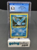 CGC Graded 1999 Pokemon Fossil #2 ARTICUNO Trading Card - NM-MT+ 8.5