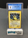 CGC Graded 2000 Pokemon Gym Heroes #6 LT. SURGE'S ELECTABUZZ Holofoil Rare Trading Card - NM-MT 8