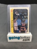 1986-87 Fleer Sticker #6 PATRICK EWING Knicks ROOKIE Vintage Basketball Card