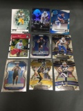 9 Card Lot of FOOTBALL ROOKIE CARDS - Mostly 2018 and NEWER with STARS and FUTURE STARS!