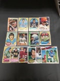 15 Card Lot of Vintage 1970's Topps Football Cards with ROOKIES STARS and More!