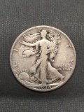 1934-S United States Walking Liberty Silver Half Dollar - 90% Silver Coin from Estate