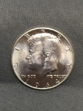 1964 United States Kennedy Silver Half Dollar - 90% Silver Coin from Estate - Uncirculated