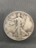 1943-S United States Walking Liberty Silver Half Dollar - 90% Silver Coin from Estate