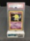 PSA Graded 1999 Pokemon Base Set Unlimited #49 DROWZEE Trading Card - MINT 9