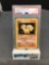 PSA Graded 1999 Pokemon Base Set Unlimited #68 VULPIX Trading Card - MINT 9