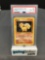 PSA Graded 1999 Pokemon Base Set Unlimited #68 VULPIX Trading Card - NM-MT 8