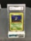 GMA Graded 1999 Pokemon Jungle 1st Edition #58 ODDISH Trading Card - MINT 9