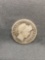 1916 United States Barber Silver Dime - 90% Silver Coin from Estate