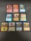 10 Card Lot of Vintage Magic the Gathering Holofoil Trading Cards