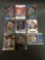 9 Card Lot of BASKETBALL ROOKIE CARDS with Stars and Newer Sets - HIGH BOOK VALUE!