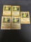 5 Card Lot of 1999 Pokemon Jungle Unlimited #60 PIKACHU Trading Cards from Massive Collection