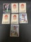 7 Card Lot of 2018 SHOHEI OHTANI Angels ROOKIE Baseball Cards - Gradeable?