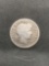 1907-O United States Barber Silver Dime - 90% Silver Coin from Estate