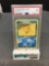 PSA Graded 1999 Pokemon Base Set Unlimited #65 STARYU Trading Card - MINT 9