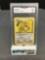 GMA Graded 1999 Pokemon Jungle 1st Edition #38 LICKITUNG Trading Card - MINT 9