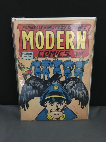 MODERN COMICS #56 Vintage Comic Book from Estate Collection