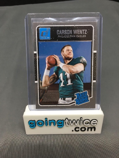 2016 Donruss #356 CARSON WENTZ Eagles ROOKIE Football Card