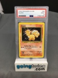 PSA Graded 1999 Pokemon Base Set Unlimited #68 VULPIX Trading Card - MINT 9