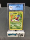 CGC Graded 1999 Pokemon Jungle 1st Edition #48 WEEPINBELL Trading Card - MINT 9