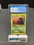 CGC Graded 1999 Pokemon Jungle 1st Edition #37 GLOOM Trading Card - MINT 9