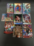 9 Card Lot of REFRACTOR & PRIZM Sports Cards with Rookies Stars and More!