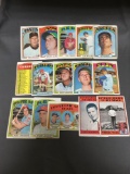 15 Card Lot of 1972 Topps Vintage Baseball Cards from Estate