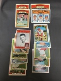 15 Card Lot of 1972 Topps Vintage Baseball Cards from Estate