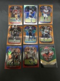 9 Card Lot of REFRACTOR & PRIZM Sports Cards with Rookies Stars and More!