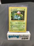 1999 Pokemon Base Set Shadowless #30 IVYSAUR Trading Card from Massive Collection