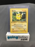 1999 Pokemon Jungle 1st Edition #60 PIKACHU Trading Card from Nice Collection